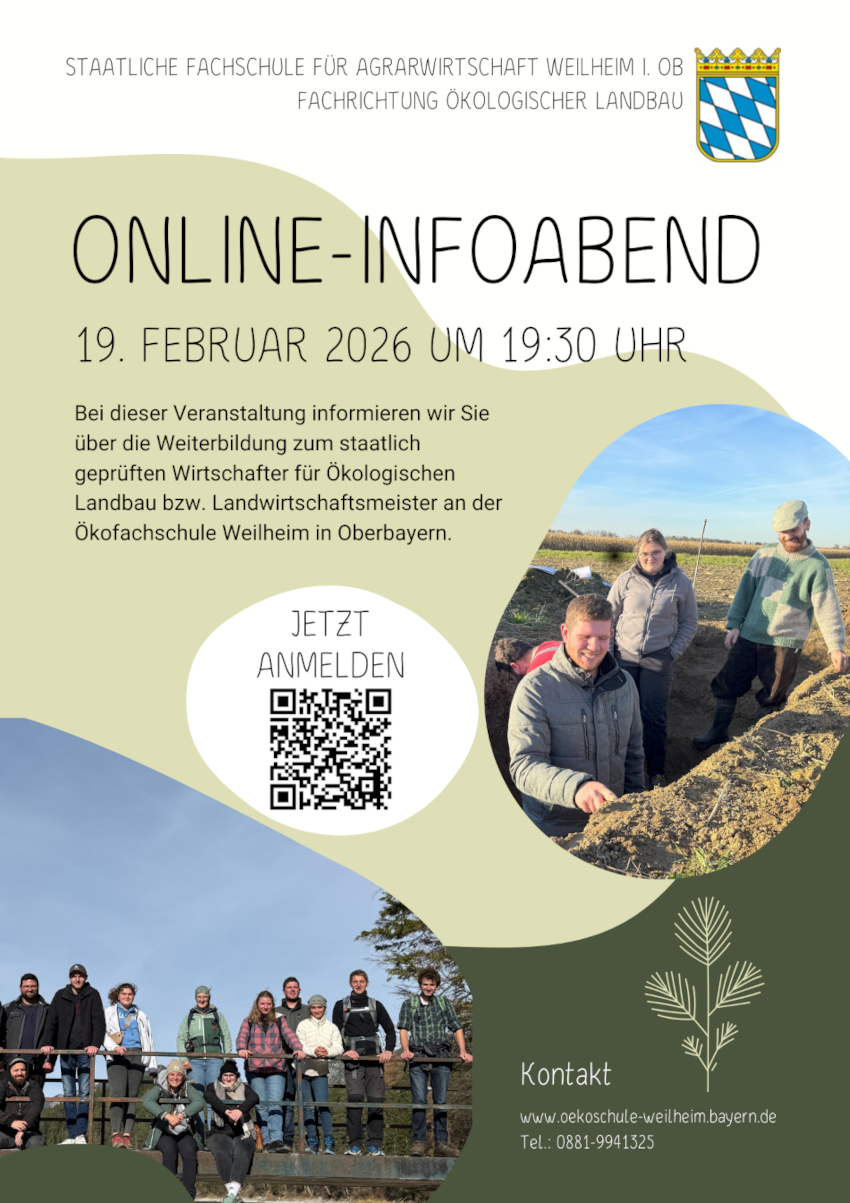 Agrarschule Weilheim Online Infoabend 19 02 2026